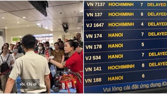 Lý do hàng loạt chuyến bay bị hoãn nhiều giờ, thậm chí bị hủy khiến nhiều khách hàng rơi vào cảnh ‘dở khóc dở cười’