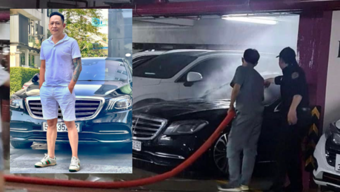Xe Mercedes-Benz hơn 5 tỷ của ca sĩ Duy Mạnh bốc cháy, hãng xe phản hồi: 'Chuột gây ra cháy'