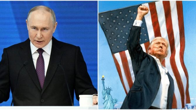 Nghệ sĩ nổi tiếng Nga tiết lộ về bức tranh chân dung bí ẩn ông Putin tặng ông Trump, giúp 2 nước 'xích lại gần nhau'