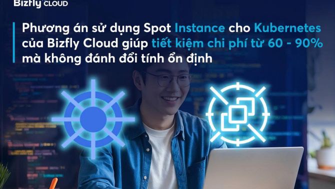Triển khai Spot Instance cho Kubernetes từ Bizfly Cloud giúp tiết kiệm 60 - 90% chi phí