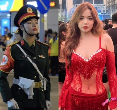 Nàng trung úy gen Z khiến CĐM bùng nổ tranh cãi vì giao diện 'quá cháy', ngoài đời còn sốc hơn 