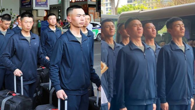 Đoàn đại diện quân đội Trung Quốc đã đến TP.HCM tham gia diễu binh Lễ kỷ niệm 30/4