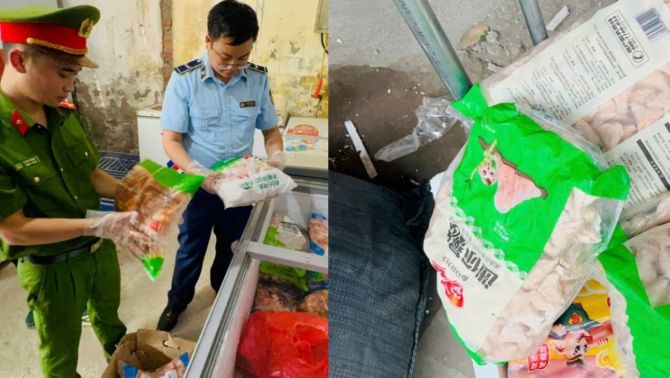 Quá khủng khiếp: Thu giữ khoảng 6 tấn thực phẩm bẩn tại 1 cơ sở kinh doanh ở Hà Nội