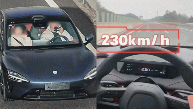 Tin mới nhất vụ người đàn ông thản nhiên quay video bằng một tay trong lúc lái xe tốc độ 230 km/giờ