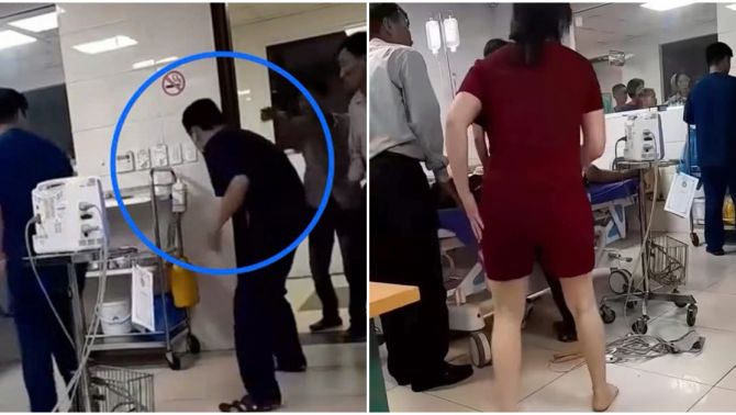 Công an xác minh clip người nhà la hét, đấm đá và miệt thị bác sĩ đang nỗ lực cứu sống bệnh nhi ở Phú Thọ