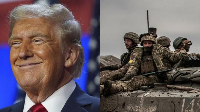 Ông Trump nói việc tuyên bố sẽ chấm dứt xung đột Ukraine trong 24 giờ chỉ là 'bông đùa'