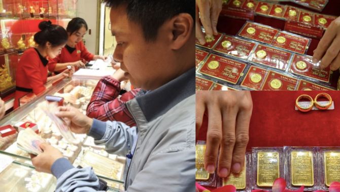 Giá vàng hôm nay 2/5/2025: ‘Bất thường’, người có vàng ‘đứng hình’ khi bảng giá xanh đỏ liên tục thay màu