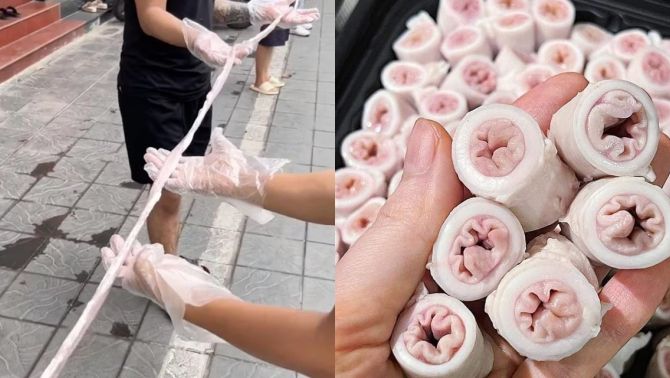 Cơ quan chức năng lên tiếng về vụ lòng se điếu, quảng cáo lòng se điếu 40 mét là gian lận thương mại