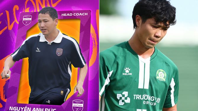 Ngụp lặn ở V.League, Becamex Bình Dương chính thức bổ nhiệm thầy cũ Công Phượng