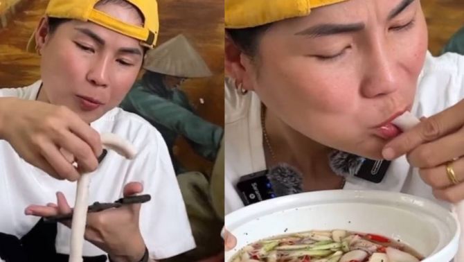 Người ăn lòng se điếu 'nhiều nhất Việt Nam' tiết lộ sức khỏe hiện tại khiến CĐM lo lắng