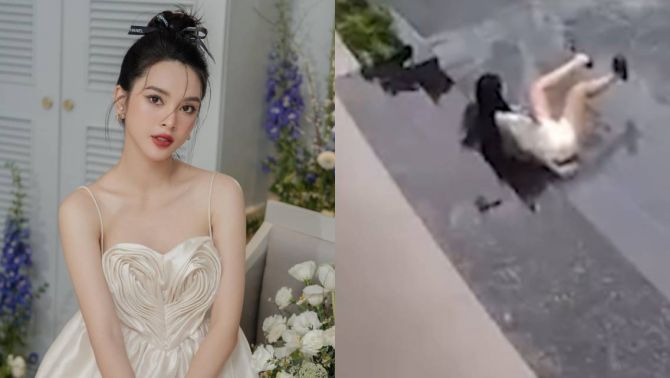 Quỳnh Lương gặp sự cố nguy hiểm, khiến CĐM 'thót tim' khi đang bầu 5 tháng