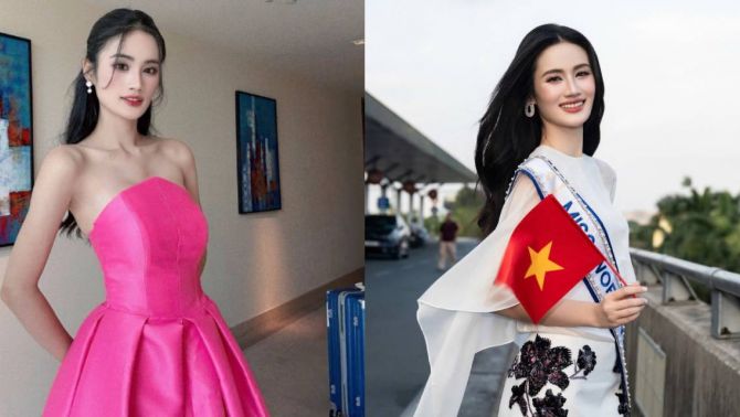 HH Ý Nhi ăn mặc 'khác lạ' ở Miss World 2025 nhưng lại được CĐM khen hết lời
