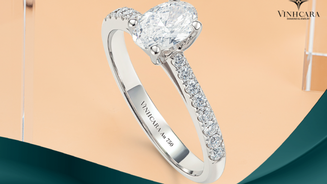 Nhẫn kim cương Vĩnh Cara 'Tỏa sáng cùng khí chất sang trọng'