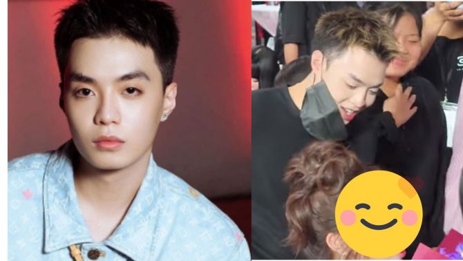 Negav gây bất ngờ khi tặng hoa cho một ‘Em xinh say hi’, netizen xôn xao trước sự xuất hiện của nam rapper