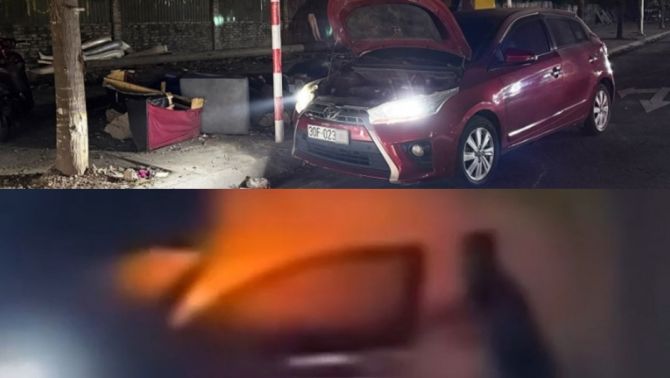 Vụ ô tô bốc cháy sau khi đâm vào xe máy ở Hà Nội: Chủ xe ô tô bỏ chạy đi đâu trong lúc bỏng nặng?