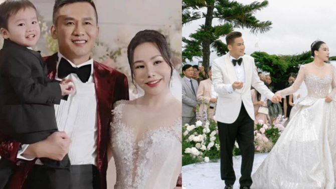 Hồ Quỳnh Hương gây 'sốc', công khai con trai 2 tuổi trong đám cưới, diện mạo cực đáng yêu