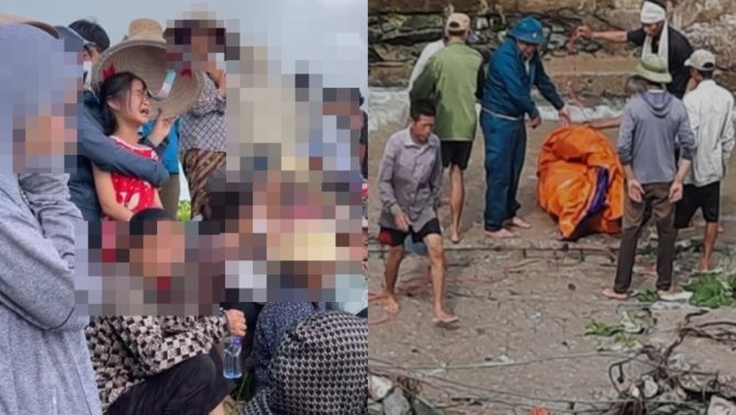 Xót xa tiếng gọi mẹ ơi của người con trong vụ 2 mẹ con đi bắt cua bị nước cuốn trôi ở Thái Bình 