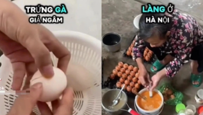 Thực hư thông tin xuất hiện trứng gà giả ở trong nước, giá thành tại các trang trại gây xôn xao