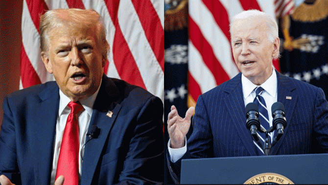 Tổng thống Donald Trump có hành động gây chú ý sau khi biết tin ông Biden bị ung thư ác tính