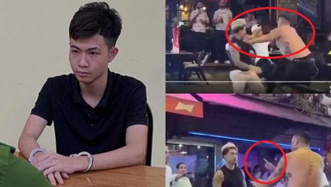 Chân dung nam thanh niên bị 'tóm' vì cầm chai bia hành hung người nước ngoài ở phố đi bộ Bùi Viện