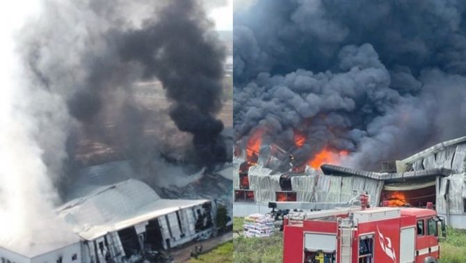 Liên tiếp 2 vụ cháy lớn tại 2 Khu công nghiệp ở Vĩnh Phúc: Tài sản cháy rụi, mất trắng 200 tỷ đồng