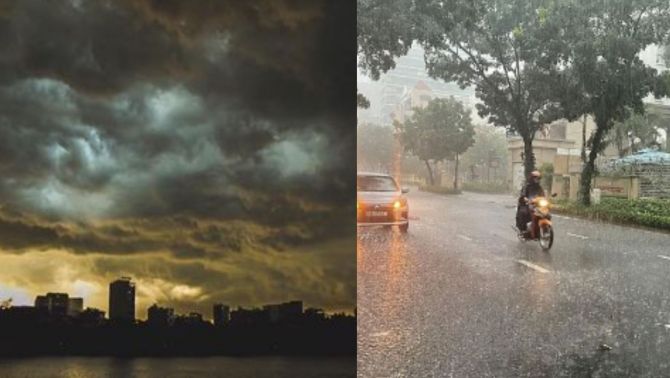 Tình hình mưa lớn tại miền Bắc, dự báo xuất hiện thời tiết nguy hiểm, người dân cần chú ý