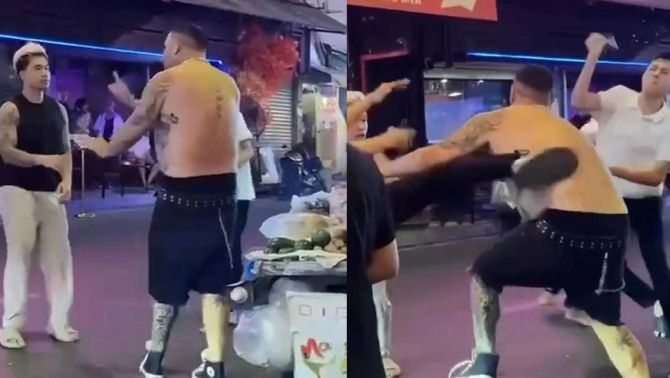 Nhóm thanh niên tấn công dã man, dùng chai bia đập đầu khách nước ngoài, lý do mâu thuẫn gây 'sốc'