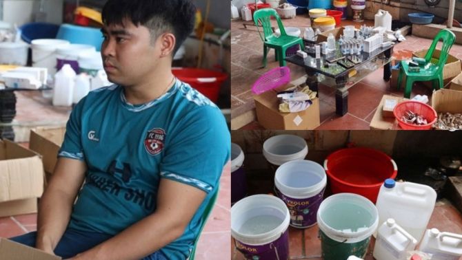 Chân dung thanh niên 9X cùng đồng bọn buôn mỹ phẩm làm từ phèn chua thu về 6 tỷ chỉ trong nửa năm 