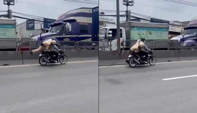 Netizen phẫn nộ về clip CSGT phải chới với trên yên xe để khống chế nam thanh niên tấp vào lề đường