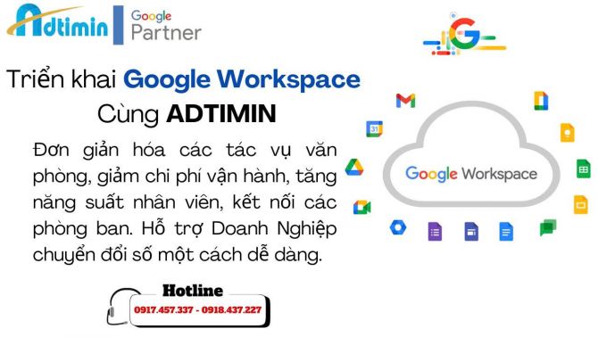 Google Workspace giúp doanh nghiệp tối ưu vận hành – Hành trình thực tế từ khách hàng Adtimin