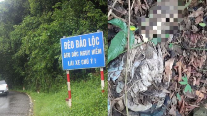Rợn người thi thể trơ xương dưới vực đèo Bảo Lộc, người dân đi hái rau gặp cảnh tượng ám ảnh