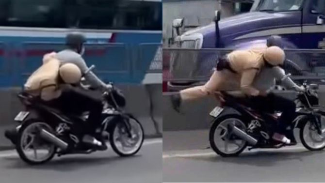 Thông tin nóng vụ CSGT chới với bám yên xe máy ở TP.HCM, lộ diện tài xế liều lĩnh