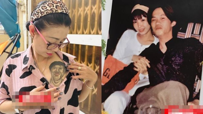 Tình cũ Hoài Linh U50 vẫn thương nhớ người xưa, xăm hình nam danh hài lên ngực