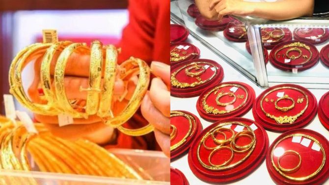 'Hoa mắt chóng mặt' vì giá vàng tăng theo giờ, giới trẻ chuyển sang hướng thuê vàng cưới, vừa 'đẹp mặt', vừa 'đẹp ví'