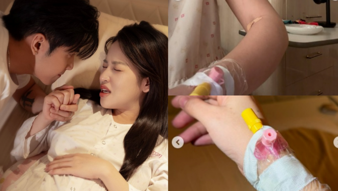 Puka lộ tình trạng sức khỏe đáng lo ngại sau khi sinh con đầu lòng, Minh Tú xót xa: Thương chị của em