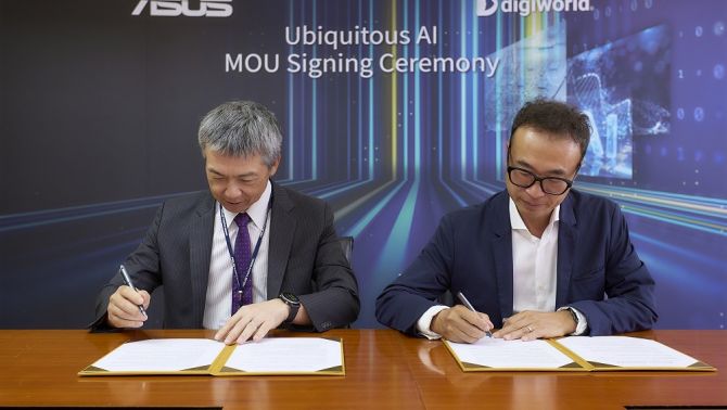 ASUS và Digiworld ký kết thỏa thuận phát triển hệ sinh thái AI tại Việt Nam