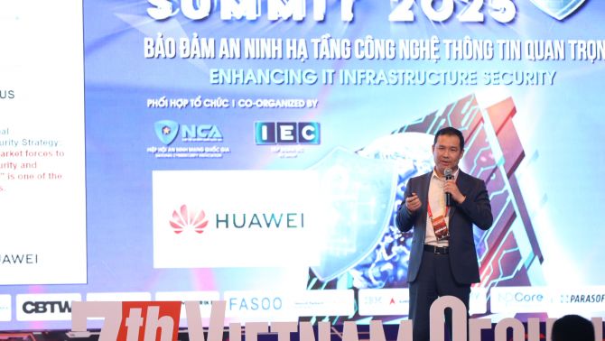Vietnam Security Summit 2025: Huawei thúc đẩy tiêu chuẩn an ninh mạng để tăng cường bảo mật mạng lưới 5G