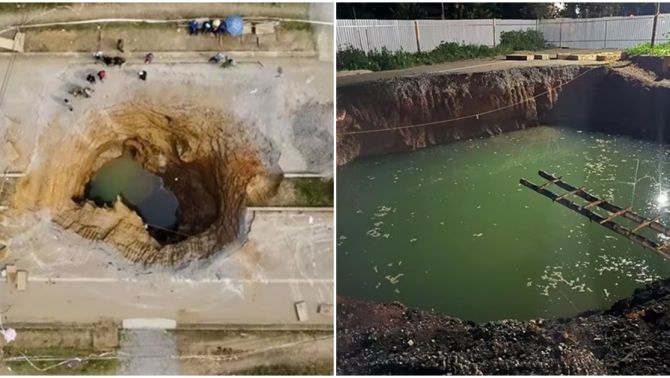 ‘Hố tử thần' sâu 10m ở Bắc Kạn 'nuốt chửng' người đi xe máy, 'mất tích' sau nhiều giờ tìm kiếm
