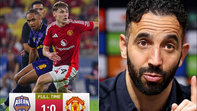 Thua đau ASEAN All-Stars, HLV Ruben Amorim bất ngờ gạch tên 3 'công thần' trước trận MU - Hong Kong