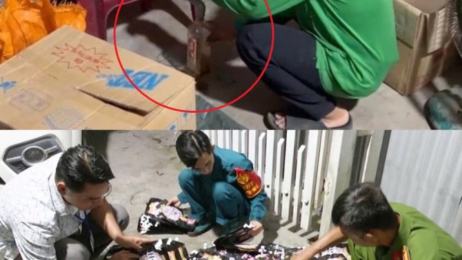 Ớn lạnh trước hiện trường làm nước mắm bẩn không rõ nguồn gốc của đối tượng ở Châu Đốc, An Giang