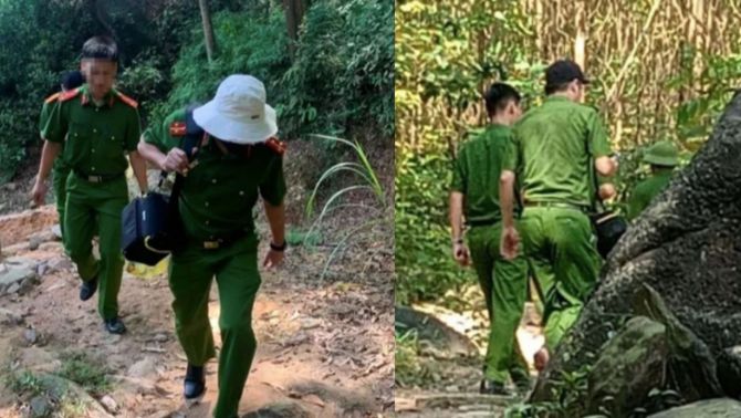 Người dân kinh hãi phát hiện thi thể nam giới cháy đen giữa rừng tại Hà Tĩnh 