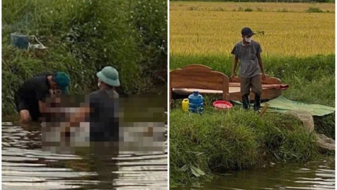 Phát hiện người đàn ông nghiện ma túy bất ngờ tử vong dưới mương khiến người nhà tìm kiếm khắp nơi