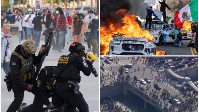 Toàn cảnh 3 ngày biểu tình nổ ra ở Los Angeles: Ông Trump bị chỉ trích nặng nề, căng thẳng leo thang