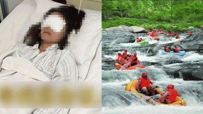 Cô gái bị bắn mù mắt khi đang ngồi trên thuyền ở một điểm tham quan khẩn cầu tìm nhân chứng