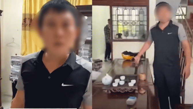 Netizen xôn xao vụ cán bộ đội thuế tay cầm điếu cày giọng điệu gay gắt, xưng ‘mày - tao’ với dân