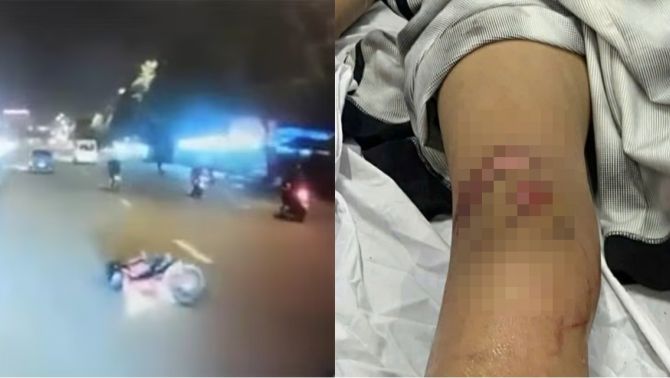 Clip 2 thiếu niên đạp ngã người đi đường, suýt gây tai nạn thảm khốc, hé lộ lời khai khó chấp nhận