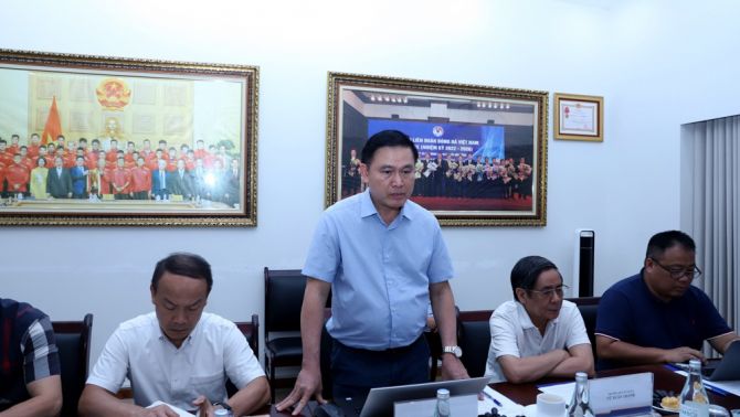 VFF làm việc với đại diện Cục Cảnh sát hình sự, hàng loạt tiêu cực bóng đá bị phanh phui