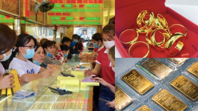 Giá vàng hôm nay 12/6/2025: Tăng mạnh như ‘vũ bão’, người có vàng lại 'sốc nặng' về giá vàng nhẫn, vàng miếng SJC