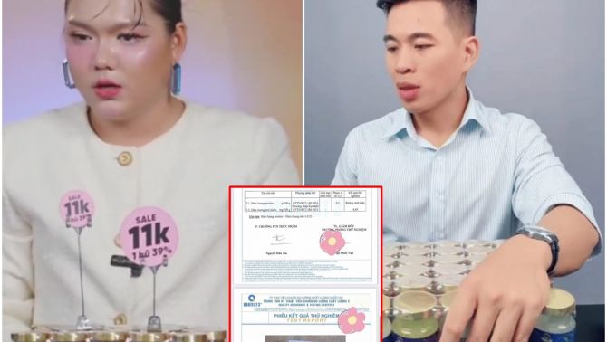 Thực hư lộ bảng kiểm nghiệm thành phần của hũ yến hơn 10k ‘chứa 50% yến tươi’, nhãn hàng có đang ‘đổi trắng thay đen’?