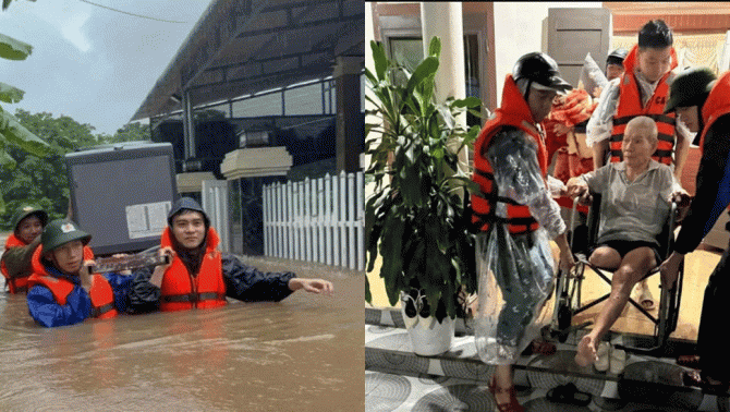 Bão số 1 giật cấp 14 tiến vào vịnh Bắc Bộ: 4 người mất tích, hàng nghìn nhà dân ngập sâu